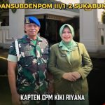 Kapten CPM Kiky Riyana Resmi Menjabat Komandan Sub-Pom Sukabumi