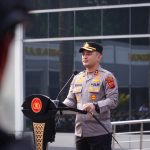 Polres Bogor Gelar Apel Kesiapsiagaan Pengamanan Penyekatan Jelang Dua Tahun Pemerintahan Prabowo-Gibran